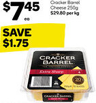 Woolworths Cracker Barrel Cheese 250g offer