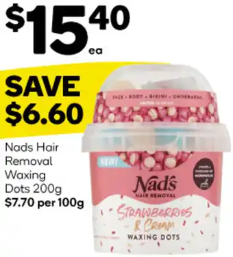 Nads Hair Removal Waxing Dots 200g