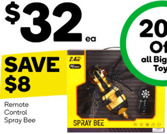 Woolworths Remote Control Spray Bee offer