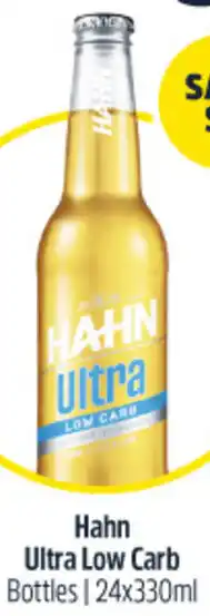 Woolworths Hahn Ultra Low Carb Bottles 24x330ml offer
