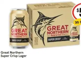 Great Northern Super Crisp Lager