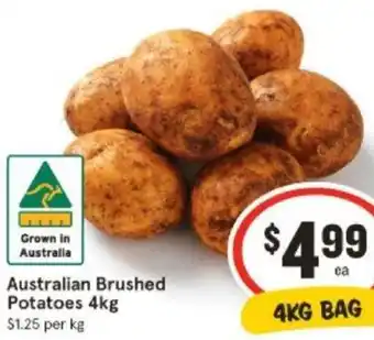 Australian Brushed Potatoes 4kg