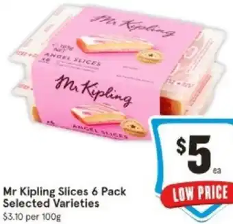 IGA Mr Kipling Slices 6 Pack offer