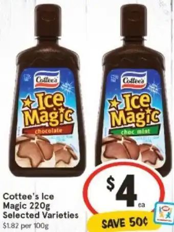 Cottee's Ice Magic 220g