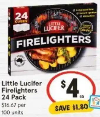 Little Lucifer Firelighters 24 Pack