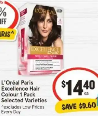 L'Oréal Paris Excellence Hair Colour 1 Pack