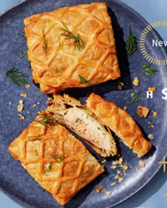 ALDI Salmon Wellington with Cheese Sauce, Prosecco and Watercress 2pk/280g offer