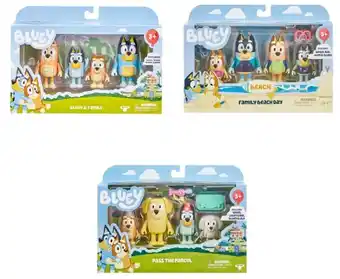 4 pack bluey s9 figures - assorted
