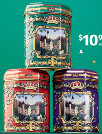 ALDI Musical Cookie Tins 175g offer