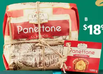 ALDI Hand-wrapped Panettone 1kg offer