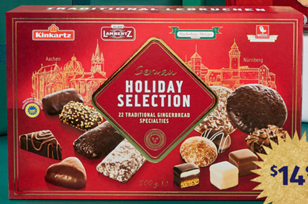 Traditional Gingerbread Specialties 500g offer at ALDI
