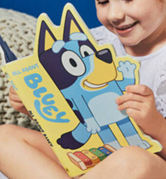 ALDI Bluey Board Books offer