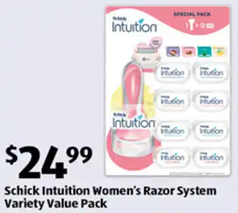 Schick Intuition Women's Razor System Variety Value Pack