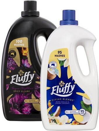BIG W Fluffy concentrated fabric softener 2-litre offer