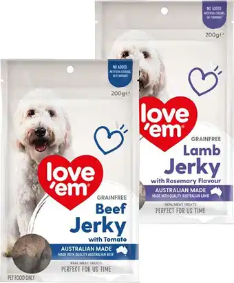 Love'em dog treats 200g
