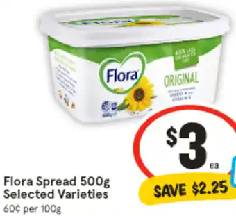IGA Flora Spread 500g offer