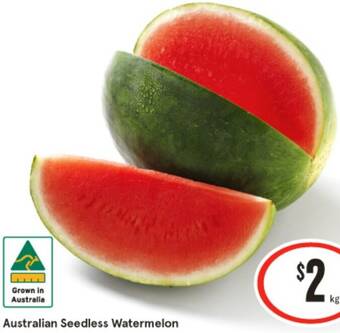 IGA Australian Seedless Watermelon offer