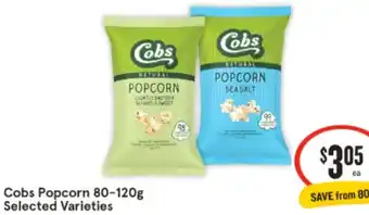 Cobs Popcorn 80-120g