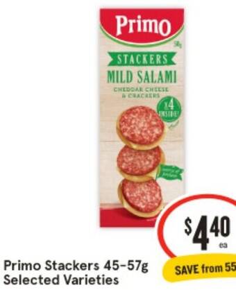 IGA Primo Stackers 45-57g offer