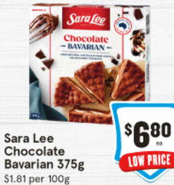 IGA Sara Lee Chocolate Bavarian 375g offer