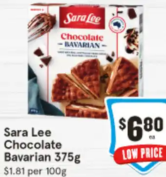 IGA Sara Lee Chocolate Bavarian 375g offer