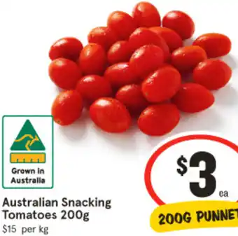 IGA Australian Snacking Tomatoes 200g offer