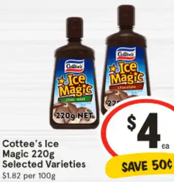 Cottee's Ice Magic 220g