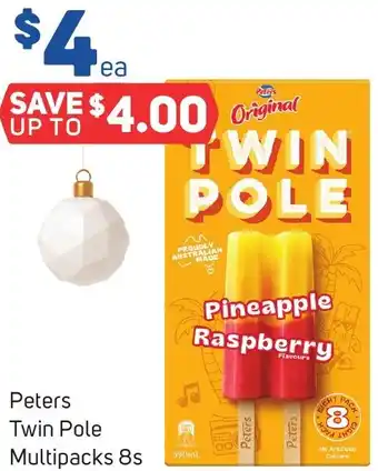 Peters Twin Pole Multipacks 8s