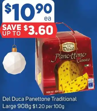 Del Duca Panettone Traditional Large 908g