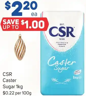 CSR Caster Sugar 1kg
