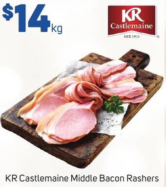 Foodland KR Castlemaine Middle Bacon Rashers offer