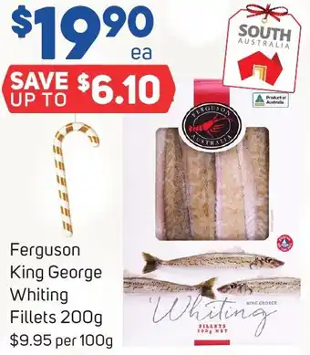 Ferguson King George Whiting Fillets 200g