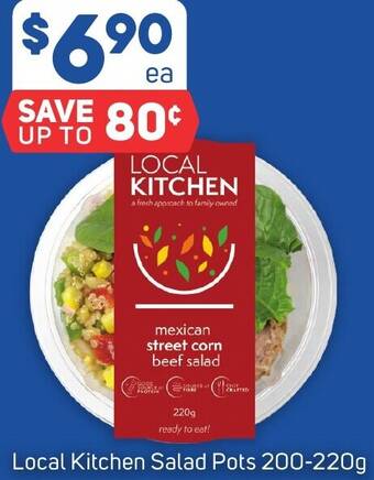 Foodland Local Kitchen Salad Pots 200-220g offer