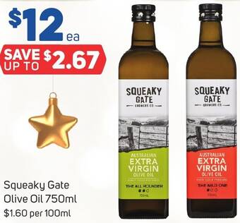 Foodland Squeaky Gate Olive Oil 750ml offer