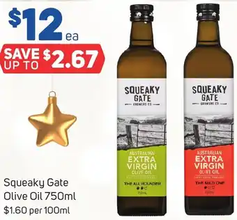 Squeaky Gate Olive Oil 750ml