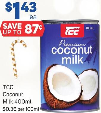 Foodland TCC Coconut Milk 400ml offer