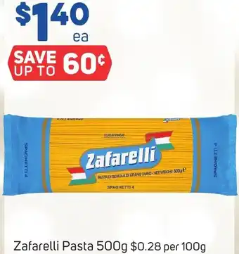 Foodland Zafarelli Pasta 500g offer