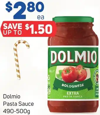 Foodland Dolmio Pasta Sauce 490-500g offer
