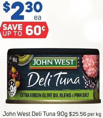Foodland John West Deli Tuna 90g offer