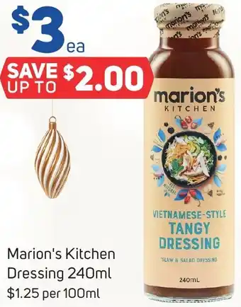 Foodland Marion's Kitchen Dressing 240ml offer
