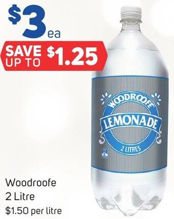 Foodland Woodroofe 2 Litre offer