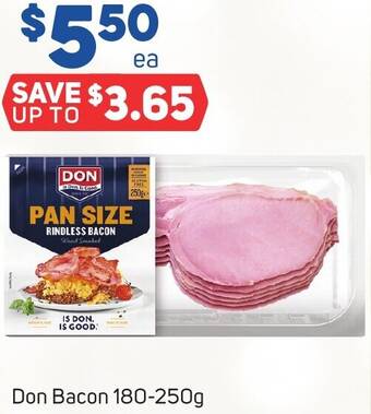 Foodland Don Bacon 180-250g offer