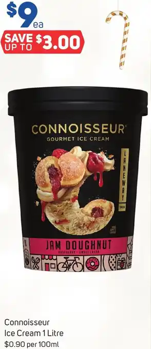 Foodland Connoisseur Ice Cream 1 Litre offer