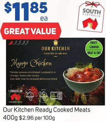 Foodland Our Kitchen Ready Cooked Meats 400g offer