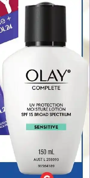 Foodland Olay Complete Lotion 75ml or 150ml offer