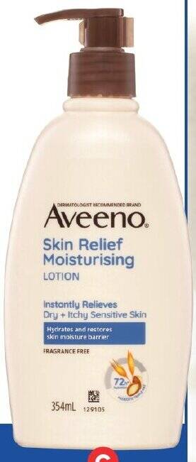 Foodland Aveeno Moisturising Lotion 354ml offer