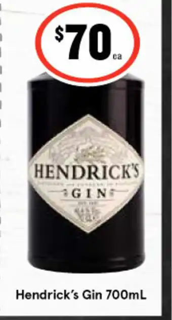 Hendrick's Gin 700ml
