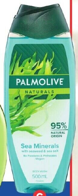 Foodland Palmolive Naturals Shower Gel 500ml offer