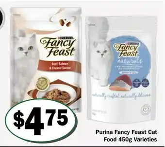 Purina Fancy Feast Cat Food 450g Varieties