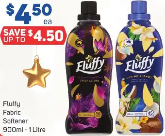 Foodland Fluffy Fabric Softener 900ml-1 Litre offer